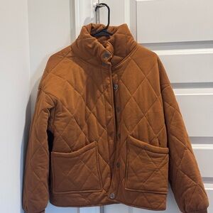 Quilted Brown Jacket